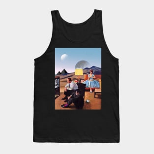 Baseball - Surreal/Collage Art Tank Top